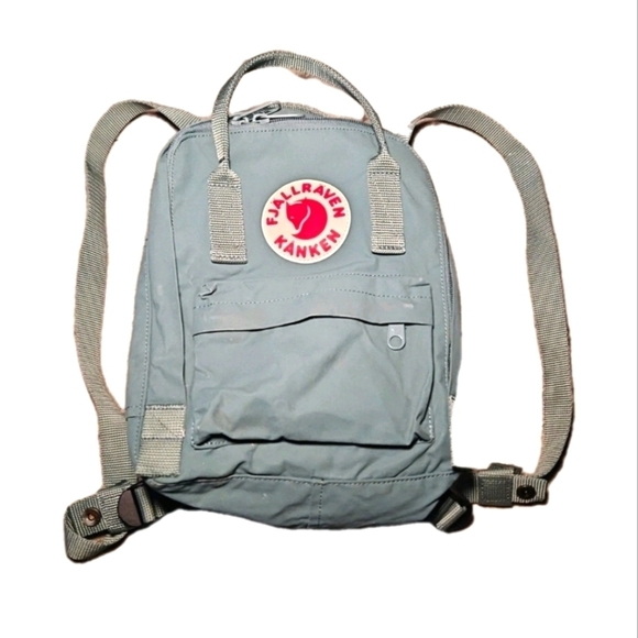 Fjallraven Handbags - Fjallraven Kånken Unisex Green Outdoor Mini Backpack